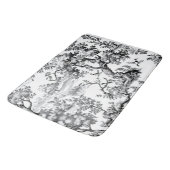 Tapis De Bain Impression toile noire (Angle)