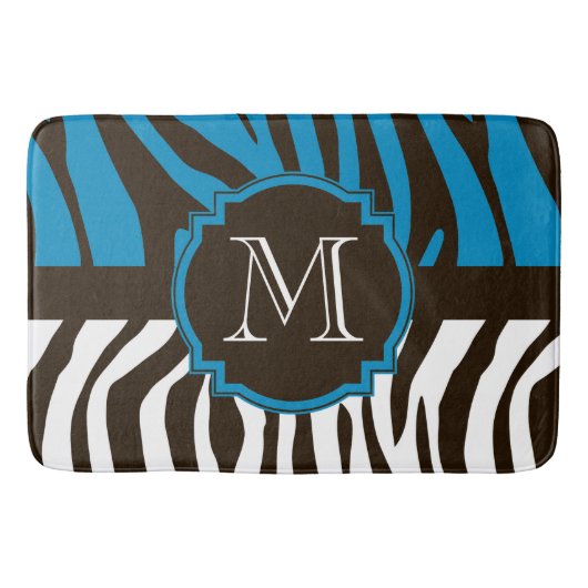 Tapis De Bain Impression Zebra (Devant)