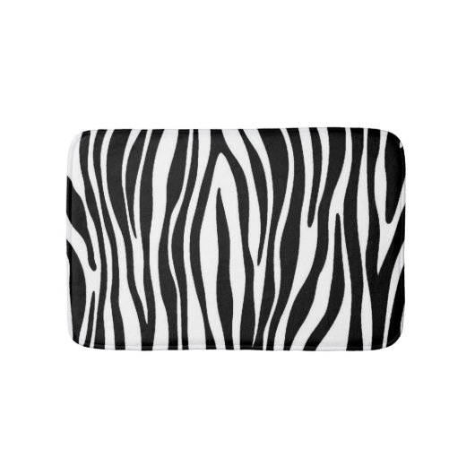 Tapis De Bain Impression Zebra (Devant)