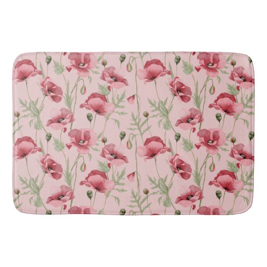 Tapis De Bain Imprimantes de fleurs de metro maison de campagne (Devant)