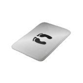 Tapis De Bain Imprimantes pieds nus (Angle)