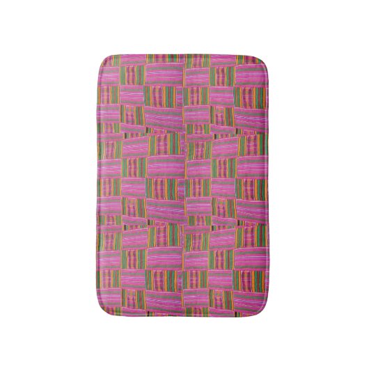Tapis De Bain Imprimé africain (Devant (Vertical))
