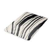 TAPIS DE BAIN IMPRIMÉ ZÈBRE EXOTIQUE (Angle)