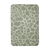 Tapis De Bain Imprimer Giraffe verte Sage (Devant (Vertical))