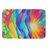 Tapis De Bain Imprimer l'art de Sunset Mountain (Devant)