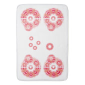 Tapis De Bain Imprimés Kaleidoscope (devant Vertical)
