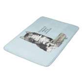 Tapis De Bain Indépendant Kitten Bowl Funny (Angle)