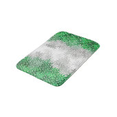 Tapis De Bain Indicateur Abstrait Grayromantic Pride (Angle)