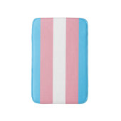Tapis De Bain Indicateur de fierté transgenre (Devant (Vertical))