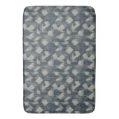 Tapis De Bain Indigo Dreams déchaîné Shibori Japonais (devant Vertical)