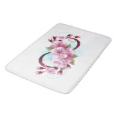 Tapis De Bain Infinité avec les fleurs Sakura (Angle)