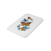 Tapis De Bain Infinity of Monarch Butterflies (Angle)
