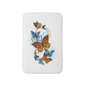 Tapis De Bain Infinity of Monarch Butterflies (Devant (Vertical))