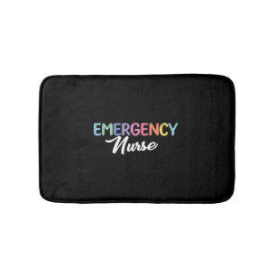 Tapis De Bain Infirmière d'urgence Travailleur Médicale
