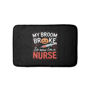 Tapis De Bain Infirmière Funny Halloween Infirmière essentielle 