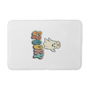 Tapis De Bain Infirmière Halloween Fantôme Époxy Drôle_1