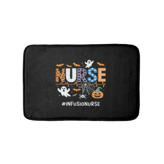 Tapis De Bain Infirmière Infusion Infirmière Stethoscope Hallowe