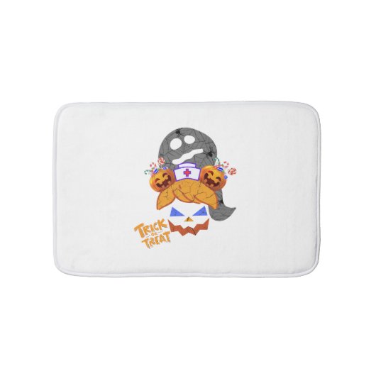 Tapis De Bain Infirmière "tricher ou traiter" (Devant)