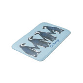 Tapis De Bain Inséparables Penguin Couple Thunder_Cove (Angle)