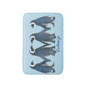 Tapis De Bain Inséparables Penguin Couple Thunder_Cove (Devant (Vertical))