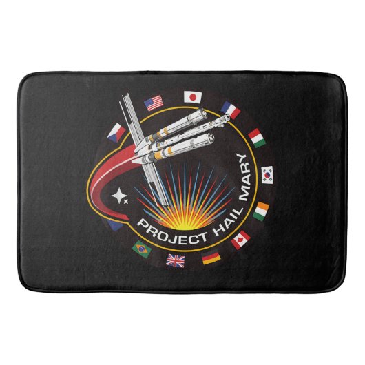 Tapis De Bain Insigne de mission spatiale (Devant)