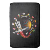 Tapis De Bain Insigne de mission spatiale (devant Vertical)