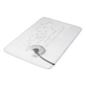 Tapis de bain Inspiration Pissenlit (Angle)