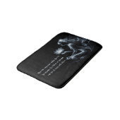 Tapis De Bain Instructeur de Yoga Méditation Lotus Pose Lumineus (Angle)