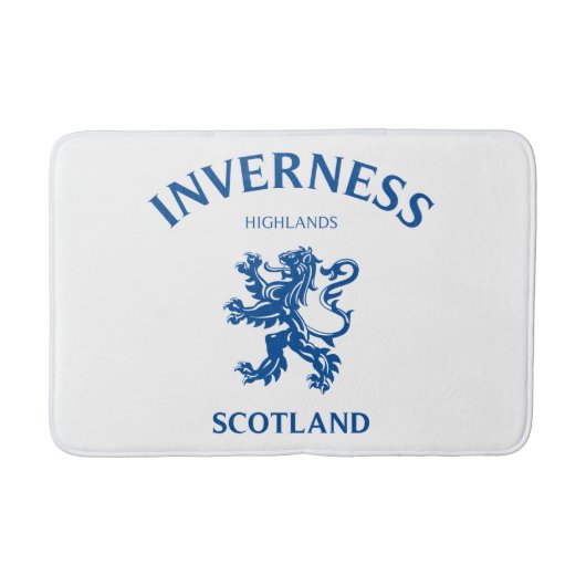 Tapis De Bain INVERNESS Ecosse (Devant)