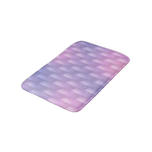 Tapis De Bain Iridescente violet et rose (Angle)