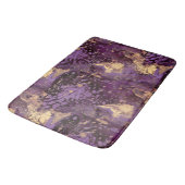 Tapis De Bain iris encre dorée tourbillon : (Angle)