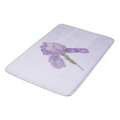 Tapis De Bain Iris, iris pourpre barbu (Angle)