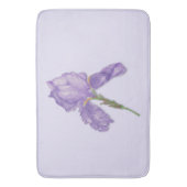 Tapis De Bain Iris, iris pourpre barbu (devant Vertical)