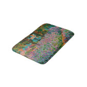 Tapis De Bain Iris Jardin Monet Giverny fleurs (Angle)