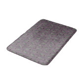 Tapis De Bain Iris noir sur une tapisserie d'époque (Angle)