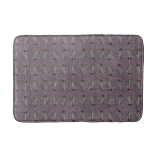 Tapis De Bain Iris noir sur une tapisserie d'époque