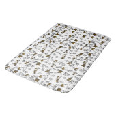 Tapis De Bain Jack Russell Empreinte de patte Bath Mat (Angle)