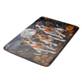 Tapis De Bain Jack Russell Halloween Épouvantable (Angle)