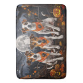 Tapis De Bain Jack Russell Halloween Épouvantable (devant Vertical)