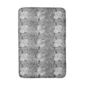 Tapis De Bain Jacobean Flower Damask, gris / gris / blanc (Devant (Vertical))