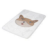 Tapis De Bain J'adore les couvertures de couette pour chats (Angle)