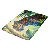 Tapis De Bain Jaguar Forêt Botanique Jungle (Angle)