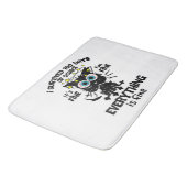 Tapis De Bain J'ai survécu à 100 jours d'école C'est bon Je vais (Angle)