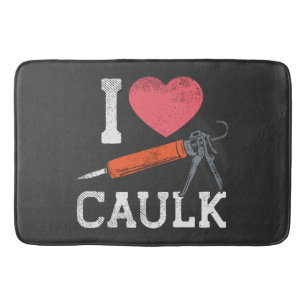 Tapis De Bain J'aime le travailleur de construction de coffres