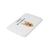 Tapis De Bain J'Aime Mon Berger Allemand (Angle)