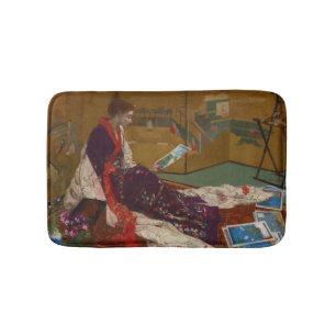 Tapis De Bain James Whistler - Caprice en violet et or