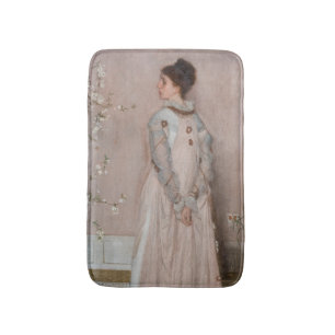 Tapis De Bain James Whistler - Symphonie en couleur chair et ros