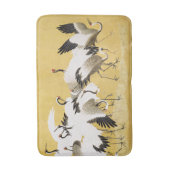 Tapis De Bain Japanese Cranes Vintage Bird Classic (Devant (Vertical))