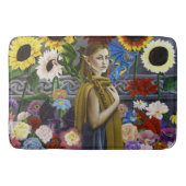 Tapis De Bain Jardin aux fleurs de Dragon Elf (Devant)
