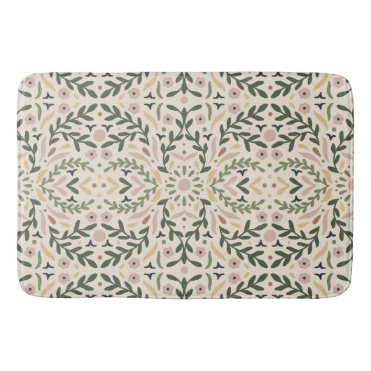 Tapis De Bain Jardin botanique Floral (Devant)